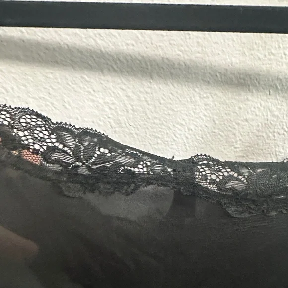 torrid Black Lace Trim Satin Slip - Picture 11 of 13